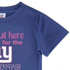 Outlet ๐ NFL New York Giants ๐ง Girls Short Sleeve Tee ๐ Shirt BabyPreemie - 24M โ 6 NFL New York Giants Girls Short Sleeve Tee Shirt BabyPreemie - 24M