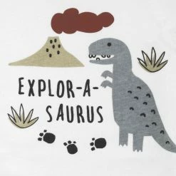 Gerber® BabyPreemie - 24M 4-Piece Baby Boys Dino Outfit Set