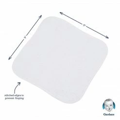 Gerber® Bath 4-Piece Baby Girls Bunny Ballerina Hooded Towel & Washcloth Set