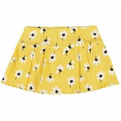Gerber® 4-Piece Infant & Toddler Girls Bee Garden Tees, Skort & Pants Set