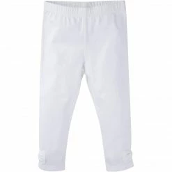 BabyPreemie - 24M Gerber® Graduates Baby Girls Solid White Leggings