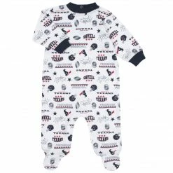 NFL Houston Texans 3-Piece Baby Boys Bodysuit, Sleep 'N Play, And Cap Set