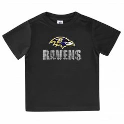 NFL Baltimore Ravens 3-Pack Boys Short Sleeve Tee Shirts