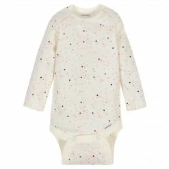 6-Pack Baby Girls Bunny Long Sleeve Onesies® Brand Bodysuits