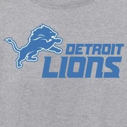 NFL Detroit Lions Boys Long Sleeve Tee Shirt Toddler2T - 5T