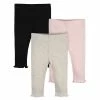 Gerber® 3-Pack Baby & Toddler Girls Sweet Florals Pull-On Knit Leggings