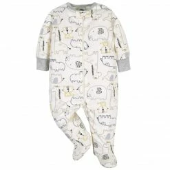 Gerber® 3-Pack Organic Baby Boys Wild Guy Sleep 'n Plays BabyPreemie - 24M