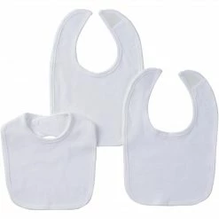 Gerber® 3-Pack White Essential Bibs