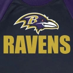 NFL Baltimore Ravens Baby Boys Short Sleeve Tee Shirt BabyPreemie - 24M