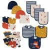 Gerber® 21-Piece Baby Boys Fox Terry Bib, Burpcloth, Mittens, Cap And Bootie Sock Set