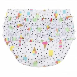 Gerber® BabyPreemie - 24M 3-Piece Girls Ice Cream Dreams Swim Bottoms, Rash Guard, & Hat Bundle