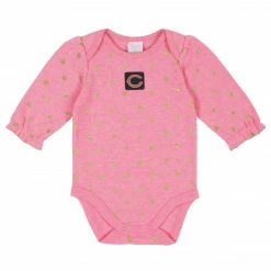 NFL Chicago Bears Baby Girls Long Sleeve Bodysuits BabyPreemie - 24M