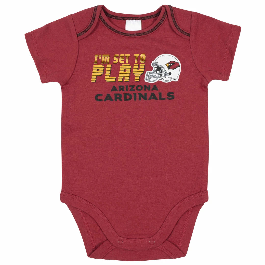 Best deal ⭐ NFL BabyPreemie - 24M Arizona Cardinals 3-Piece Baby Boys Bodysuit, Sleep 'N Play, And Cap Set 👍 2 NFL BabyPreemie - 24M Arizona Cardinals 3-Piece Baby Boys Bodysuit, Sleep 'N Play, And Cap Set