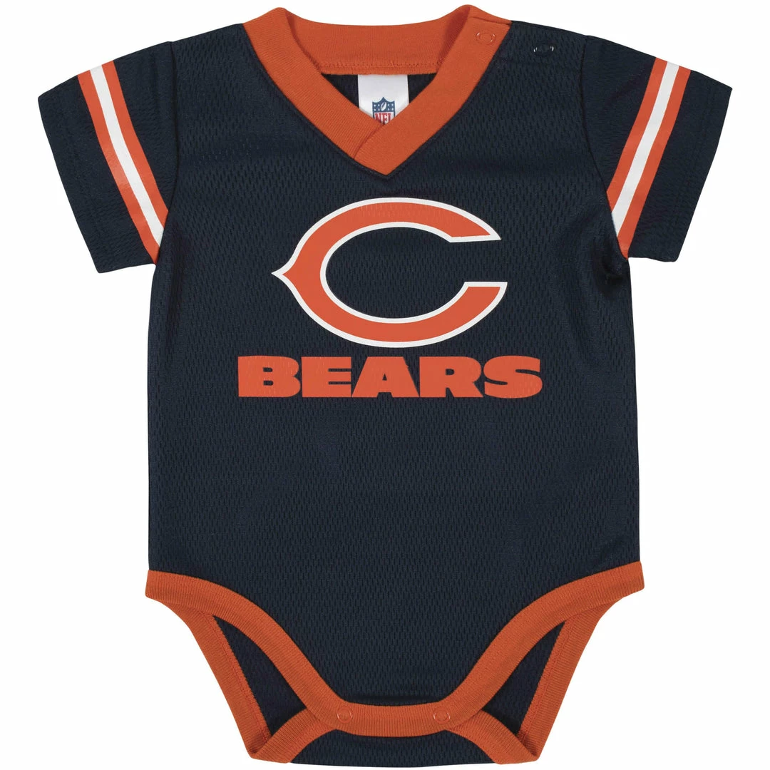 Cheap 💯 NFL Chicago Bears Baby Boys Bodysuit 💯 1 NFL Chicago Bears Baby Boys Bodysuit