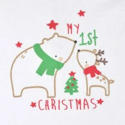 Best Pirce 🤩 Gerber® BabyPreemie - 24M 3-Piece Baby Neutral Polar Bear & Reindeer Onesies® Bodysuit, Pants, & Cap Set ✨ 13 Gerber® BabyPreemie - 24M 3-Piece Baby Neutral Polar Bear & Reindeer Onesies® Bodysuit, Pants, & Cap Set