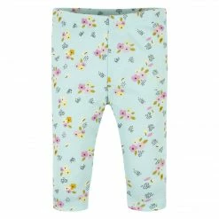 Gerber® 3-Pack Baby Girls Floral & Pink Leggings BabyPreemie - 24M