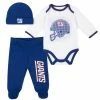 NFL BabyPreemie - 24M New York Giants 3-Piece Baby Boys Bodysuit, Pant, And Cap Set