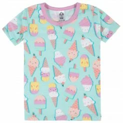 Gerber® 4-Piece Infant & Toddler Girls Ice Cream Dreams Snug Fit Cotton Pajamas