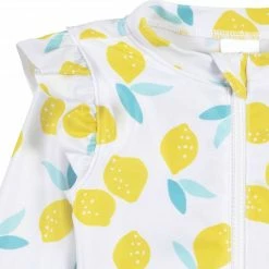 Gerber® See What's New Baby & Toddler Girls Lemon Squeeze Rash Guard