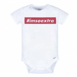 Gerber® Limited Edition 2010's Decade "#imsoextra" Onesies® Bodysuit