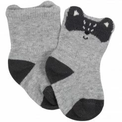 Gerber® 10-Pack Baby Boys Camping & White Wiggle Proof® Socks