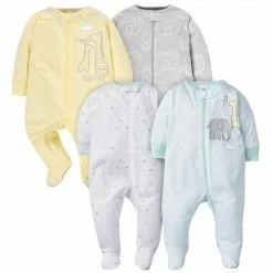 Gerber® 4-Pack Baby Neutral Animal Sleep 'N Plays BabyPreemie - 24M