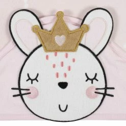 Gerber® Bath 4-Piece Baby Girls Bunny Ballerina Hooded Towel & Washcloth Set