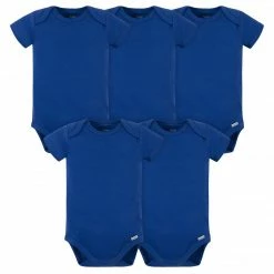 Gerber® BabyPreemie - 24M 5-Pack Baby Royal Blue Premium Onesies® Bodysuits