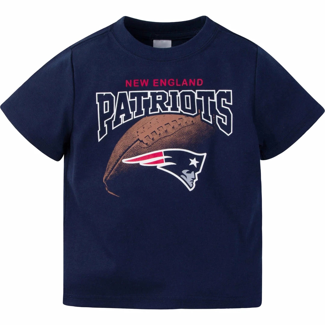 Best deal 😀 NFL 3-Pack Baby & Toddler Boys Patriots Short Sleeve 👕 Shirts ⭐ 2 NFL 3-Pack Baby & Toddler Boys Patriots Short Sleeve Shirts