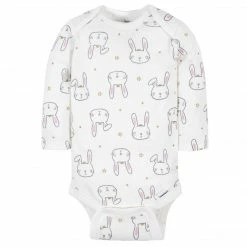 Outlet 🌟 Gerber® BabyPreemie - 24M 6-Pack Baby 👧 Girls Princess Long Sleeve Onesies® Bodysuits 👍 10 Gerber® BabyPreemie - 24M 6-Pack Baby Girls Princess Long Sleeve Onesies® Bodysuits