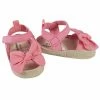 Gerber® Baby Girls Coral Pink Eyelet Espadrille Sandal See What's New