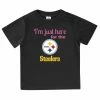 NFL Pittsburgh Steelers Girls Short Sleeve Tee Shirt