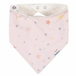 Gerber® 4-Pack Baby Girls Rainbow Bandana Bibs