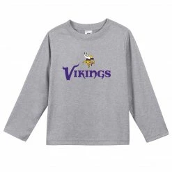 NFL Minnesota Vikings Boys Long Sleeve Tee Shirt Toddler2T - 5T