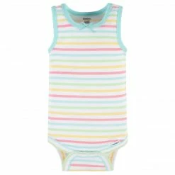 Buy 🔔 Gerber® 4-Pack Baby 👧 Girls Dots Of Rainbows Tank Onesies® Bodysuits 🎉 14 Gerber® 4-Pack Baby Girls Dots Of Rainbows Tank Onesies® Bodysuits