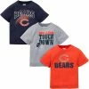 NFL 3-Pack Baby & Toddler Boys Bears Short Sleeve Shirts
