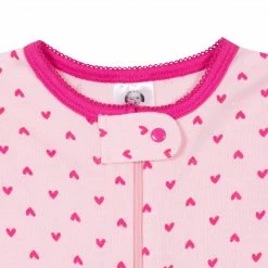 Gerber® BabyPreemie - 24M 2-Pack Baby & Toddler Girls Rainbows Snug Fit Footed Cotton Pajamas