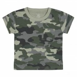 Gerber® See What's New 3-Pack Baby & Toddler Boys Color Me Camo Short Sleeve Pocket Tees
