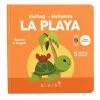 See What's New Binibi "Visiting - Visitando La Playa" Bilingual Sound Book