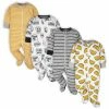 Onesies® Brand BabyPreemie - 24M 4-Pack Baby Boys Taco Sleep N' Plays