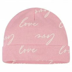 Gerber® 8-Piece Baby Girls Bunny Caps & Mittens Set