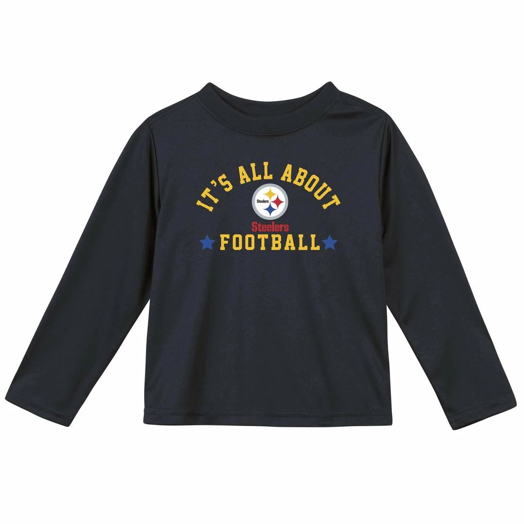 Cheapest ๐ NFL Pittsburgh Steelers Baby & Toddler Boys Long Sleeve Tee ๐ Shirt ๐ 1 NFL Pittsburgh Steelers Baby & Toddler Boys Long Sleeve Tee Shirt