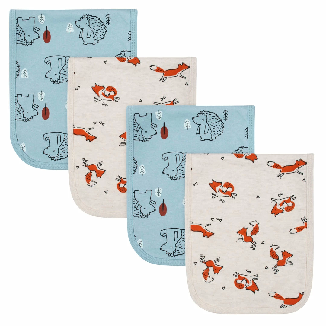 Wholesale 🧨 Gerber® 4-Pack Baby Boys Fox Terry Burp Cloths 🛒 1 Gerber® 4-Pack Baby Boys Fox Terry Burp Cloths
