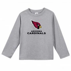 NFL Arizona Cardinals Boys Long Sleeve Tee Shirt Toddler2T - 5T