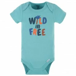 Gerber® See What's New 4-Piece Baby Boys Wild & Free Onesies® Bodysuit, Tee, Shorts & Pant Set