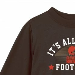 Brand new 🔥 NFL BabyPreemie - 24M Cleveland Browns Baby & Toddler Boys Long Sleeve Tee 👕 Shirt ✨ 7 NFL BabyPreemie - 24M Cleveland Browns Baby & Toddler Boys Long Sleeve Tee Shirt