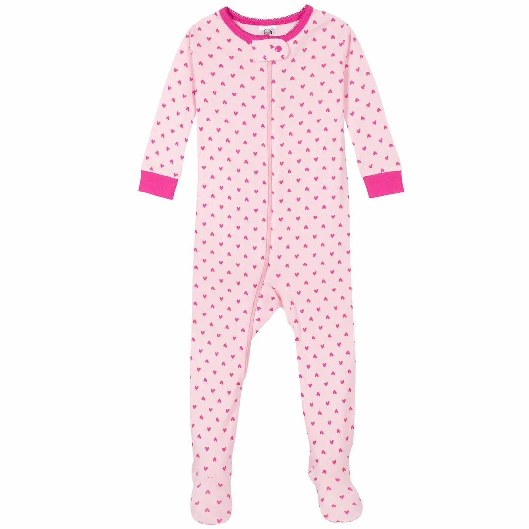 Wholesale 👏 Gerber® 4-Pack Baby & Toddler 👧 Girls Dreams & Rainbows Snug Fit Footed Cotton Pajamas BabyPreemie - 24M 🛒 7 Gerber® 4-Pack Baby & Toddler Girls Dreams & Rainbows Snug Fit Footed Cotton Pajamas BabyPreemie - 24M