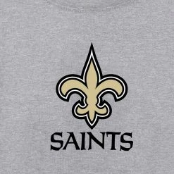 NFL New Orleans Saints Boys Long Sleeve Tee Shirt
