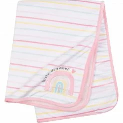 Gerber® Girls Rainbow Plush Blanket BabyPreemie - 24M
