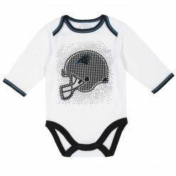 NFL Carolina Panthers 3-Piece Baby Boys Bodysuit, Pant, And Cap Set